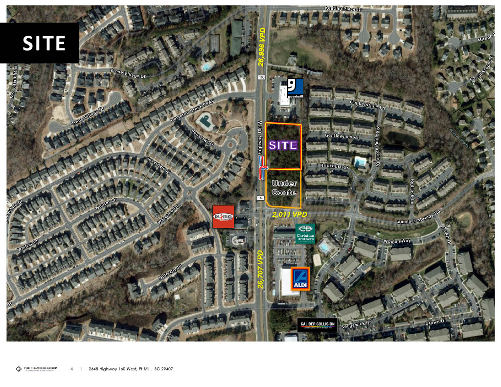 Commercial Land for sale or lease 2648 Highway 160 W, Fort Mill, SC 29708