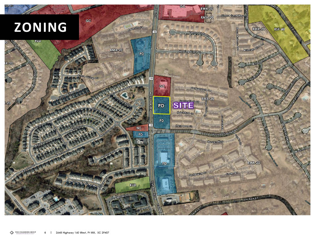 Commercial Land for sale or lease 2648 Highway 160 W, Fort Mill, SC 29708